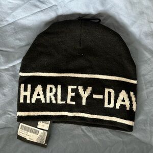 NWT Harley-Davidson black knit beanie